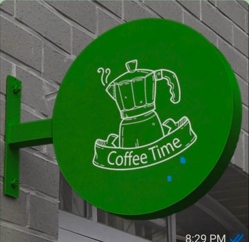 circular signs 2pcs