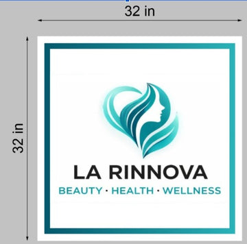 backlit sign