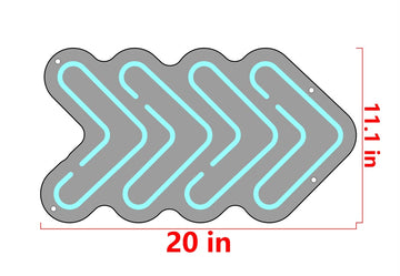2PCS ice blue
