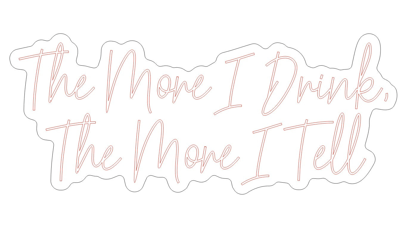 RGB LED neon sign, 40 inches