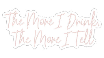 RGB LED neon sign, 40 inches