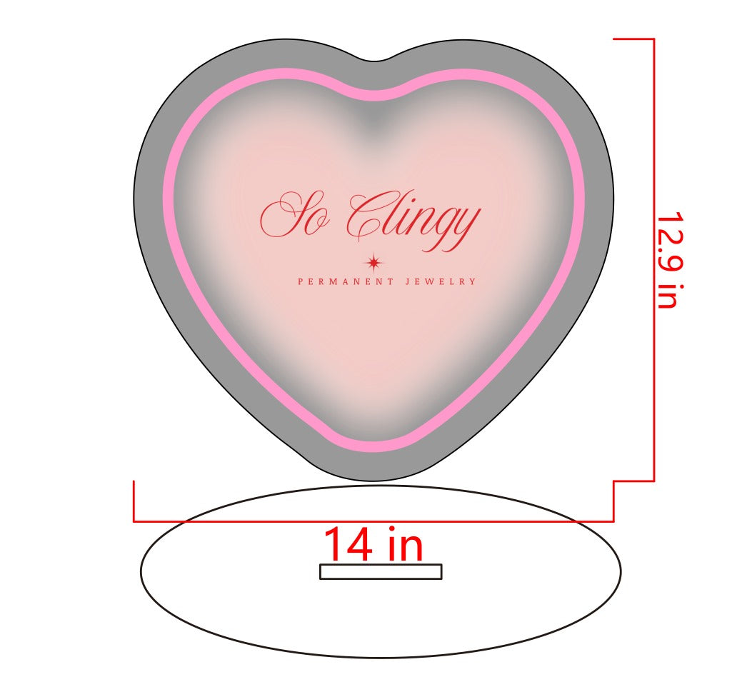 Free standing neon sign