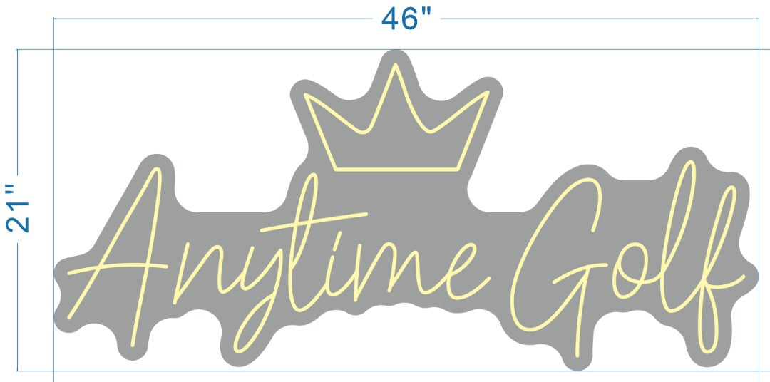 neon sign size 46*21"