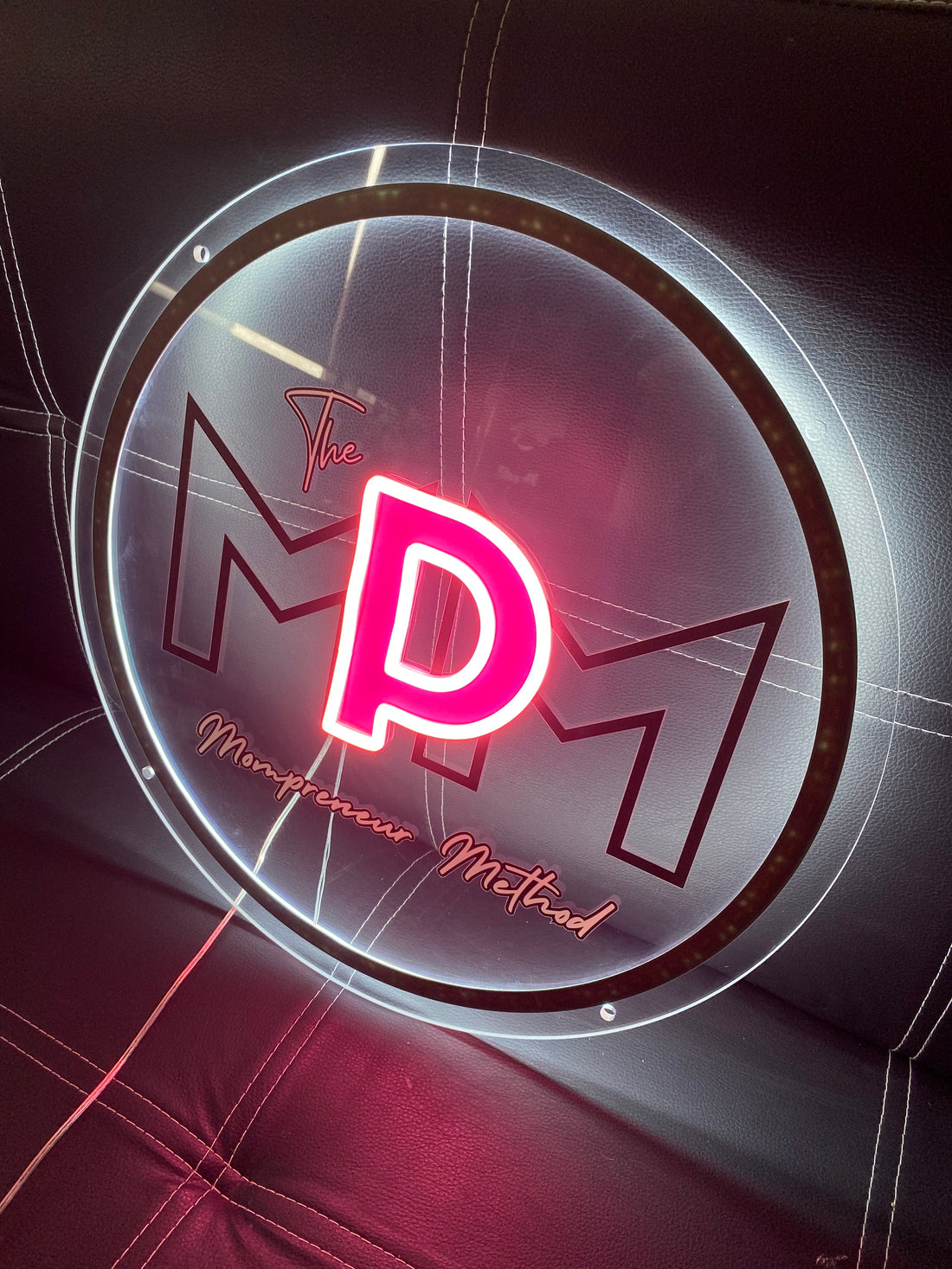 Custom LED Backlit Logo Sign – Personalized Business Neon Sign for Branding, Storefront, Office, Salon, Boutique, Wall Decor | Illuminated Acrylic Light Sign with 3D Letters