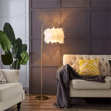 Feather Floor Lamp